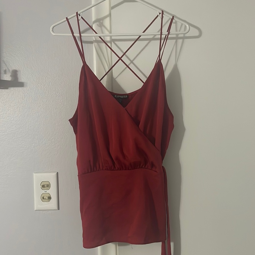 NWT Express Red Top